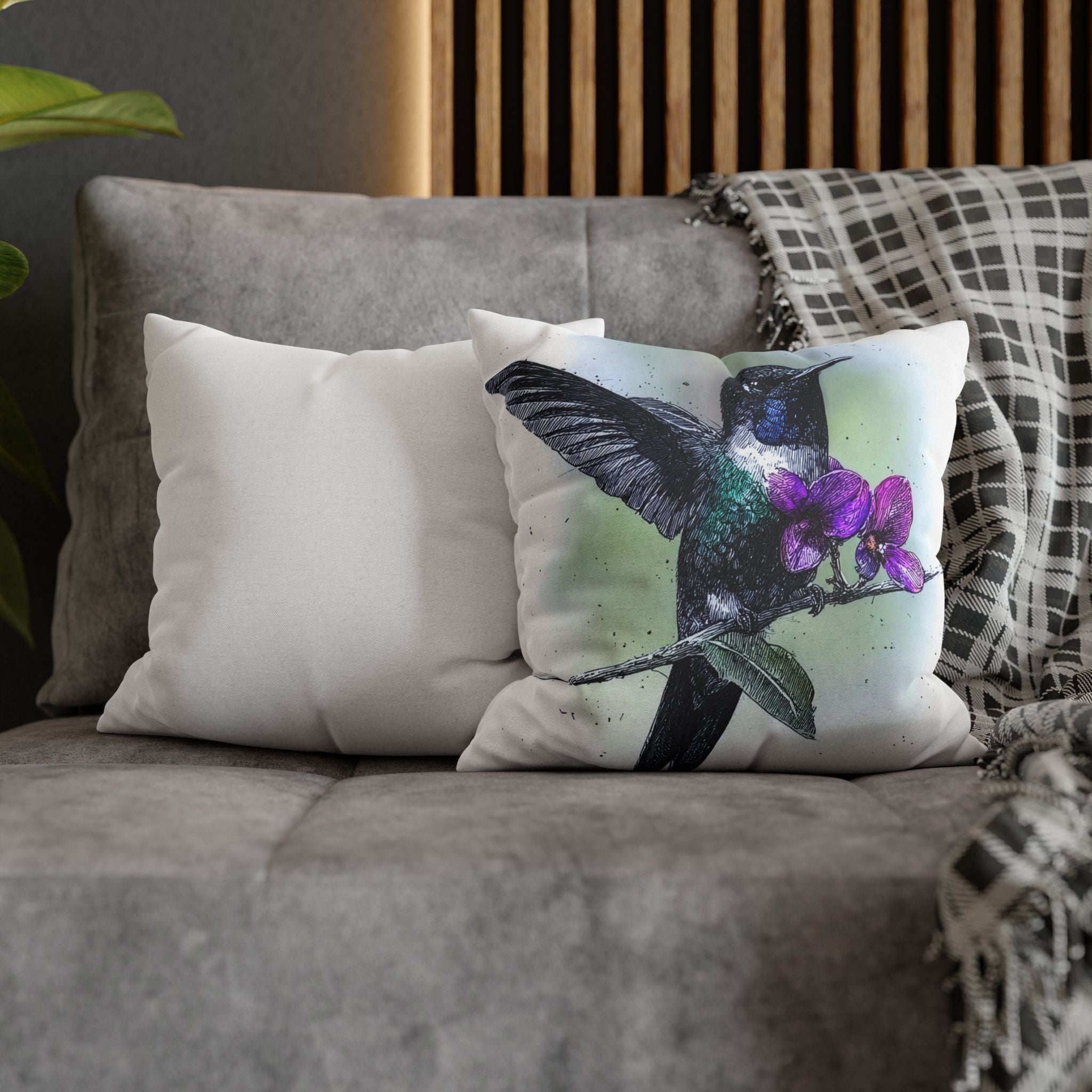 Hummingbird to Keep You Comfy Pillowcase