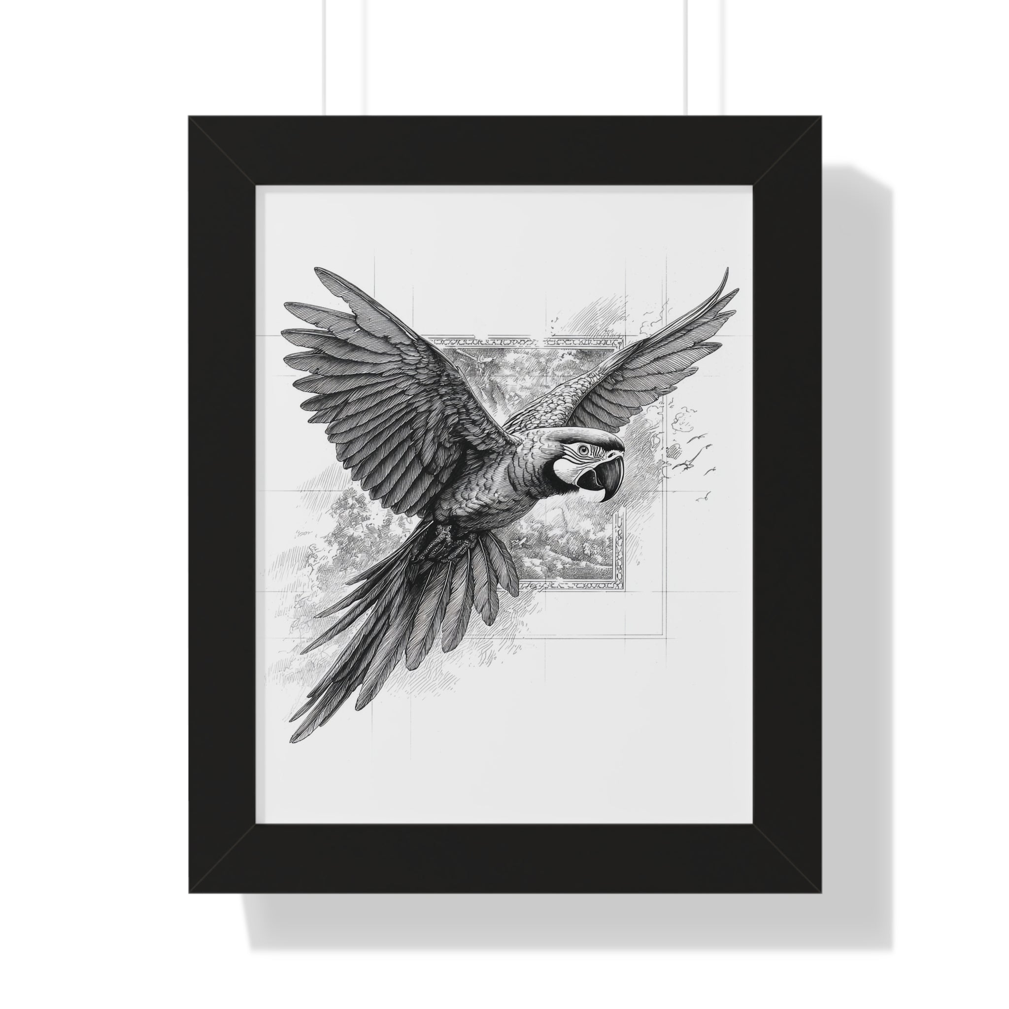 Framed Vertical Poster