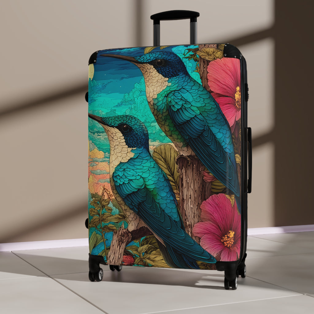 Travel-Inspired Suitcases — 'See the Beauty Before You Leave' Designer Luggage