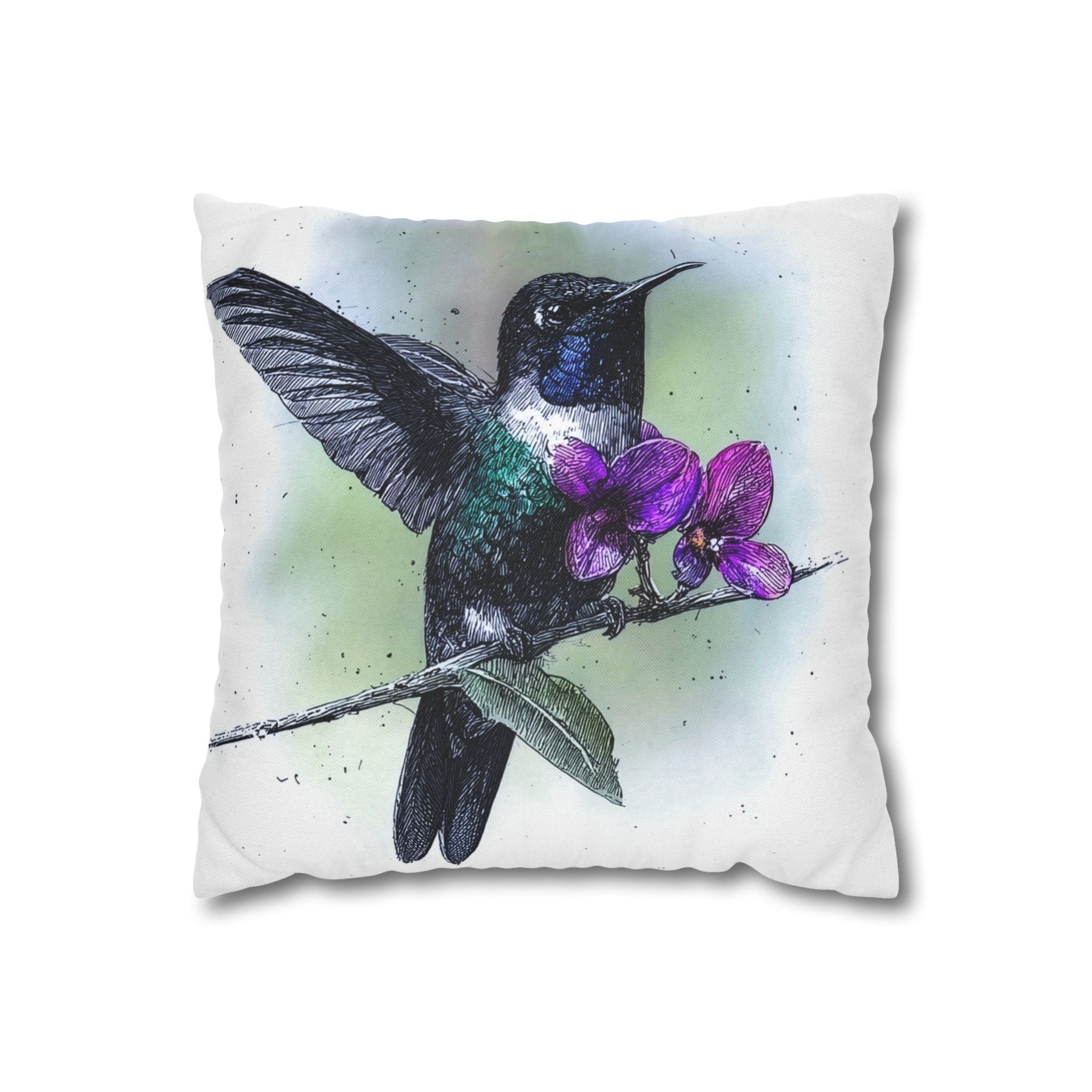 Hummingbird to Keep You Comfy Pillowcase