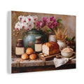 Orchid Breakfast Matte Canvas Wall Art — Stretched 1.25"