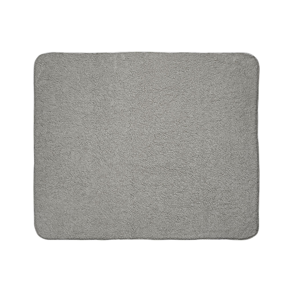 Fleece Sherpa Blanket — "Keep Warm in the Tropical Night" Cozy Throw