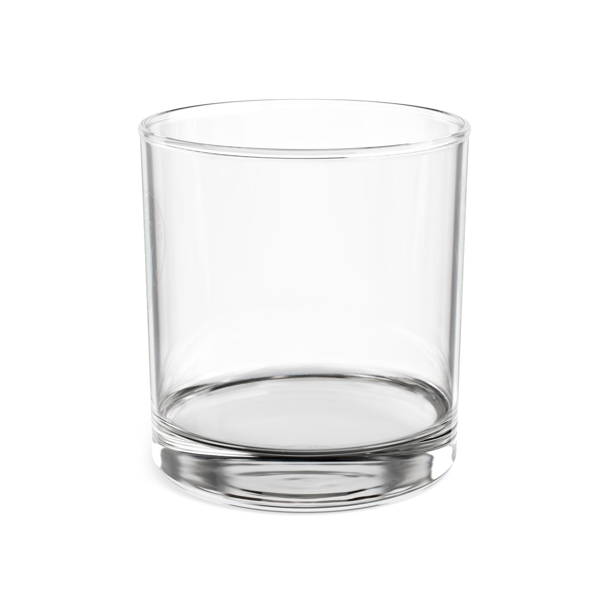 Engraved Whiskey Glass — Classic Tropical-Inspired 10.5oz