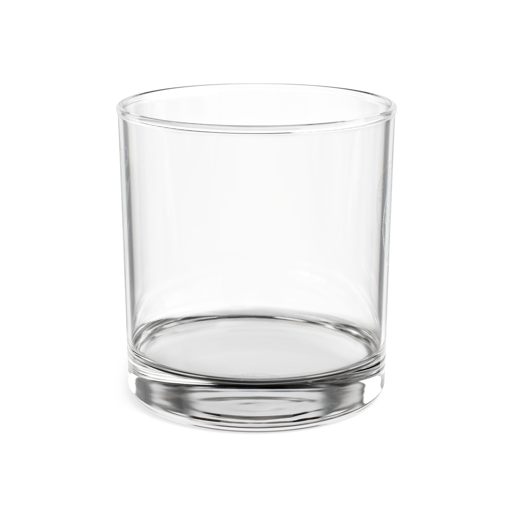 Engraved Whiskey Glass — Classic Tropical-Inspired 10.5oz