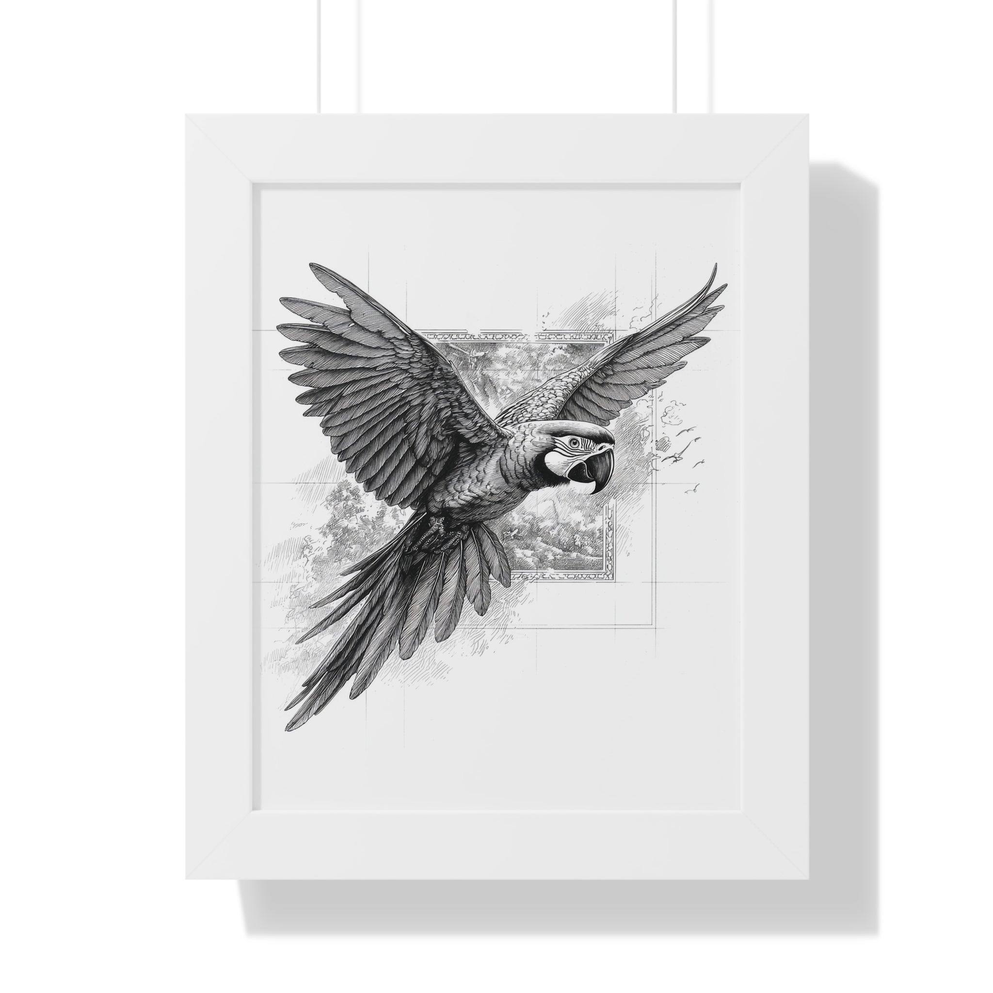 Framed Vertical Poster