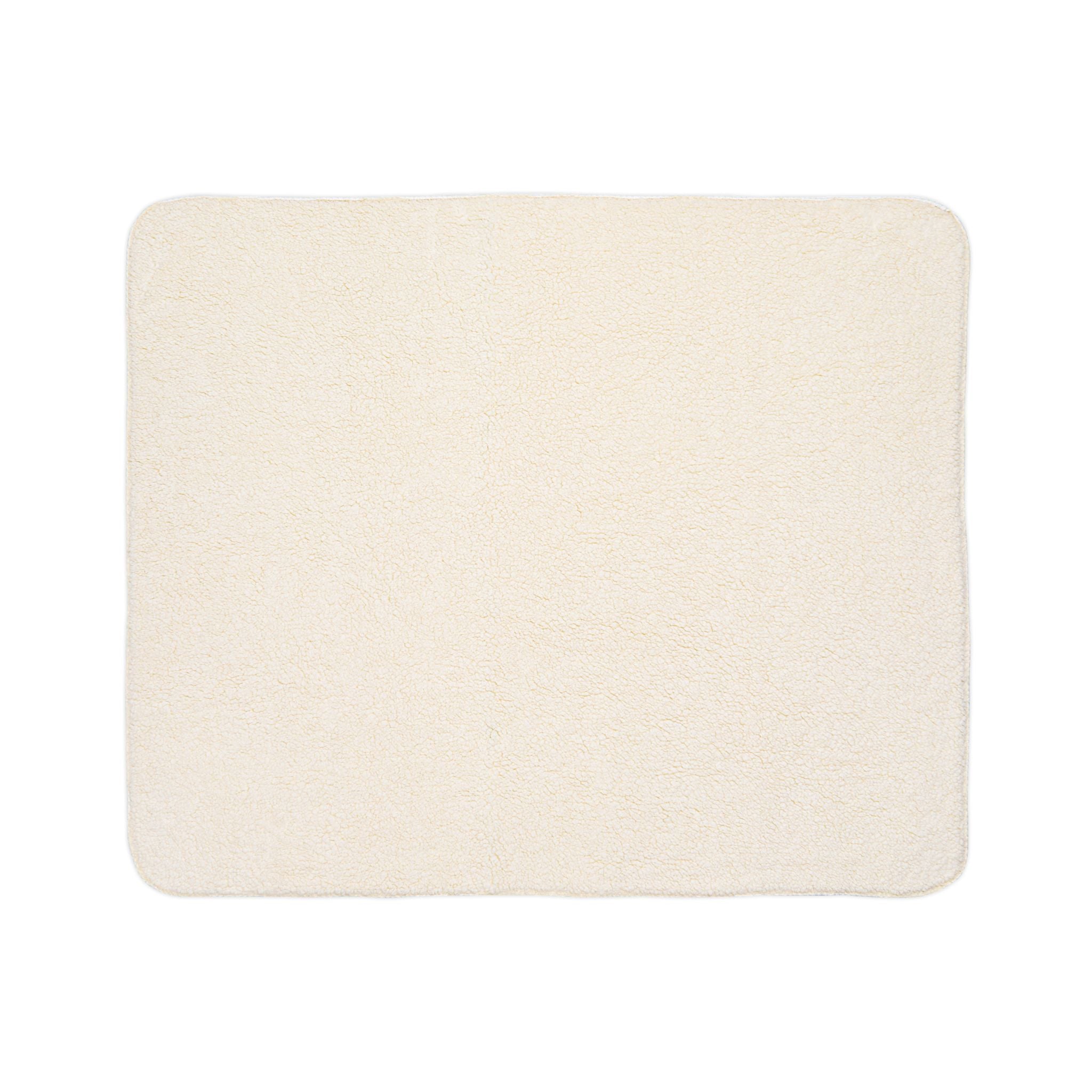 Fleece Sherpa Blanket — "Keep Warm in the Tropical Night" Cozy Throw