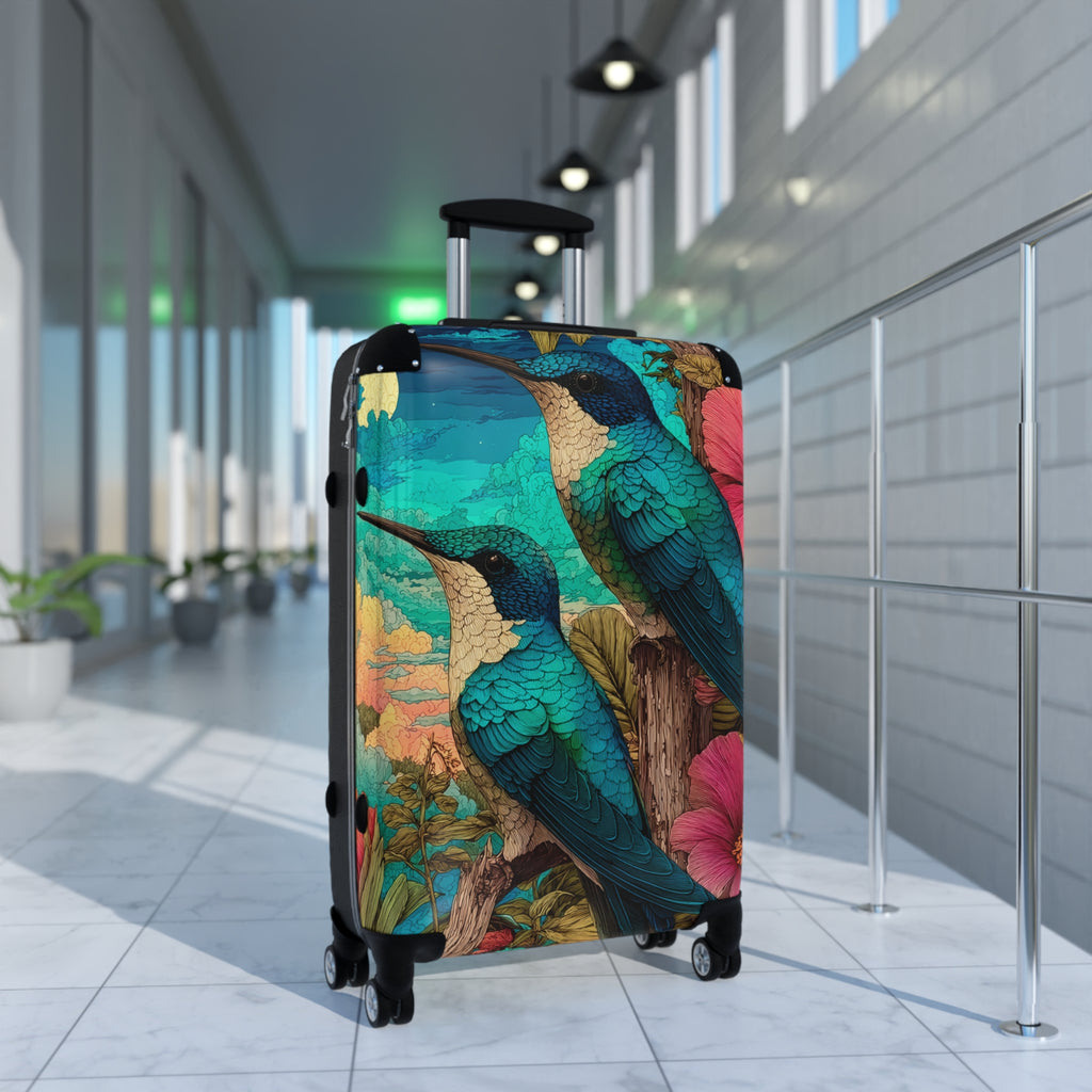 Travel-Inspired Suitcases — 'See the Beauty Before You Leave' Designer Luggage