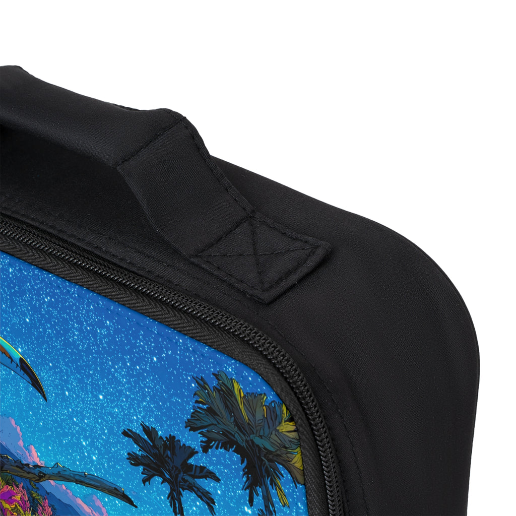 Tropical Toucan Lunch Bag – Vibrant Paradise Insulated Kids & Adult Bento Cooler