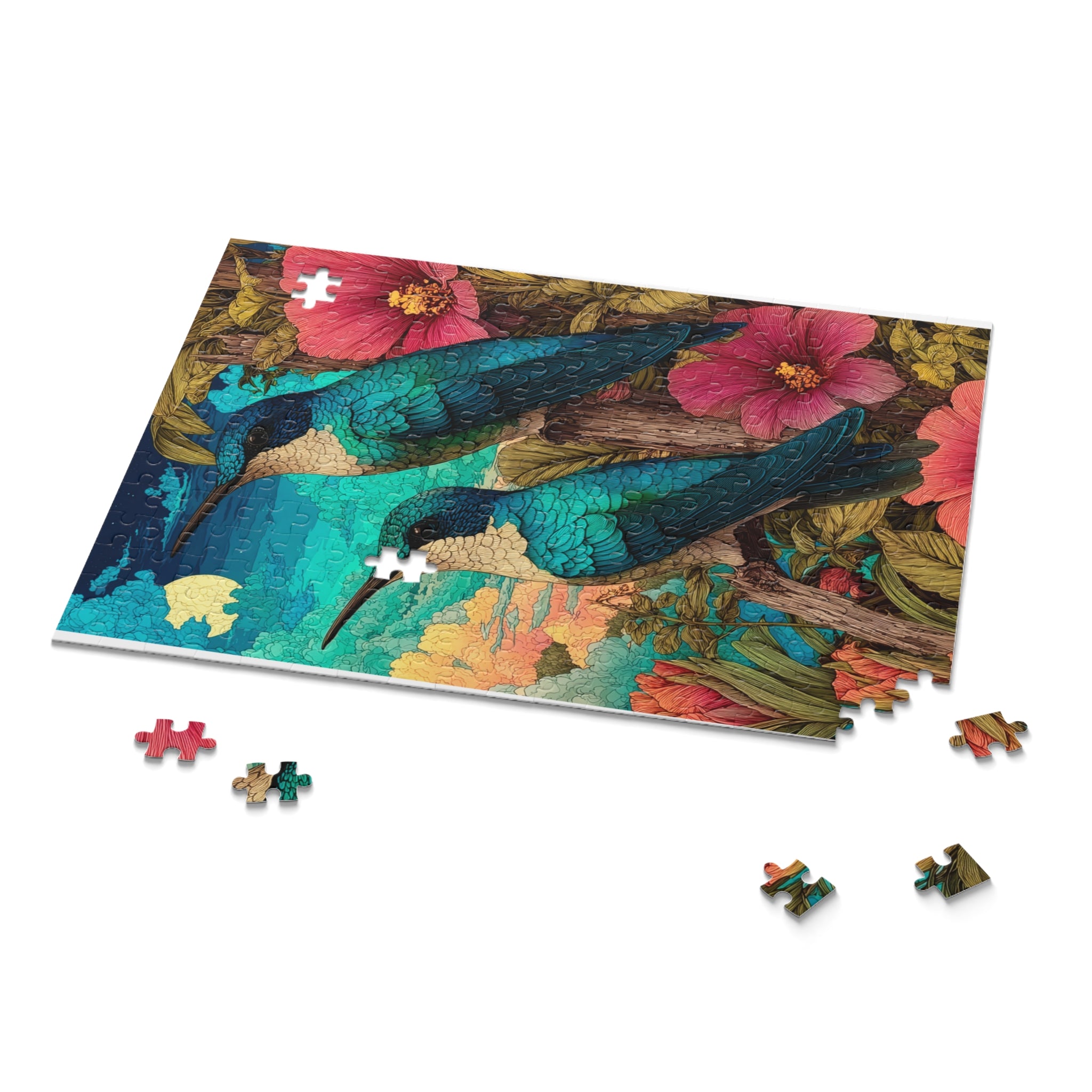 Artistic Jigsaw Puzzle — High-End Decorative 120/252/500-Piece Puzzle