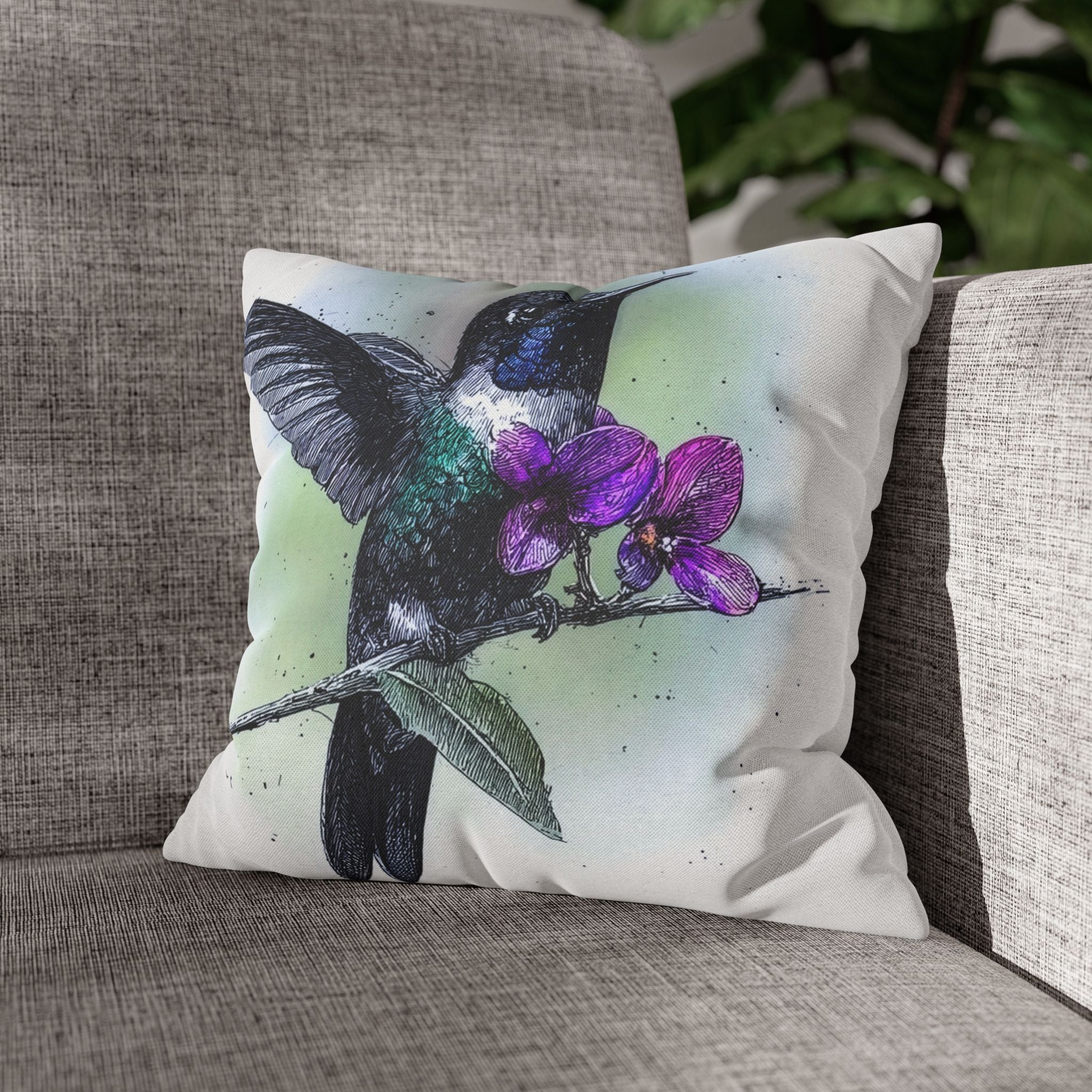 Hummingbird to Keep You Comfy Pillowcase