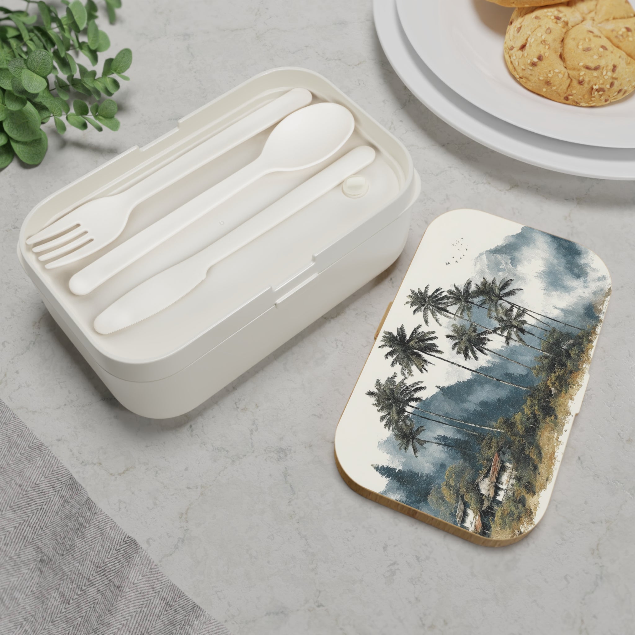 Scenic Palm Mountain Bento Box